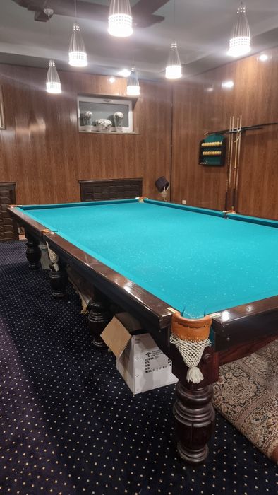 Бильярдный стол мрамир оригинал 12фут