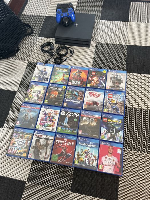 playstation 4 pro cu jocuri