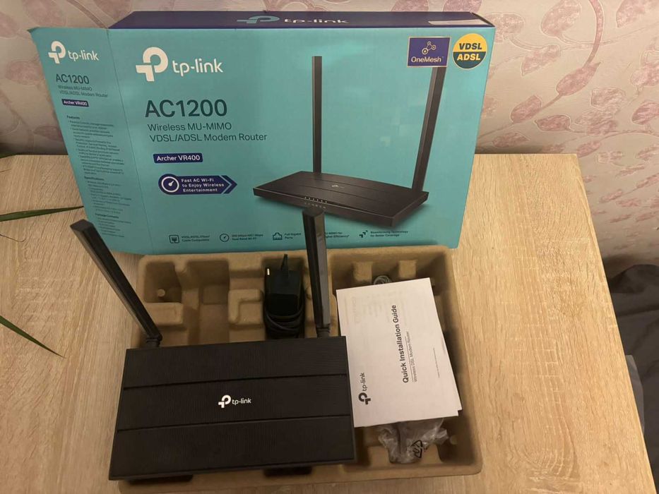 Wi-Fi роутер TP-Link Archer VR400.
