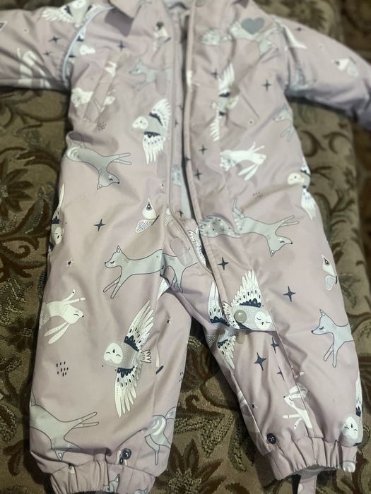 зимний комбинезон CROCKID для девочки 80-86