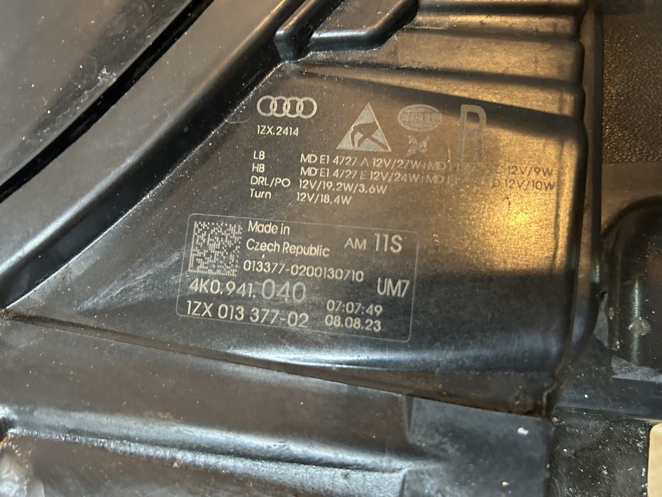 Far Audi A6 4K full led 2018-2022 dreapta