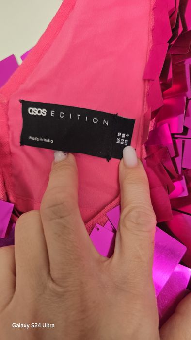 Top crop paiete Asos