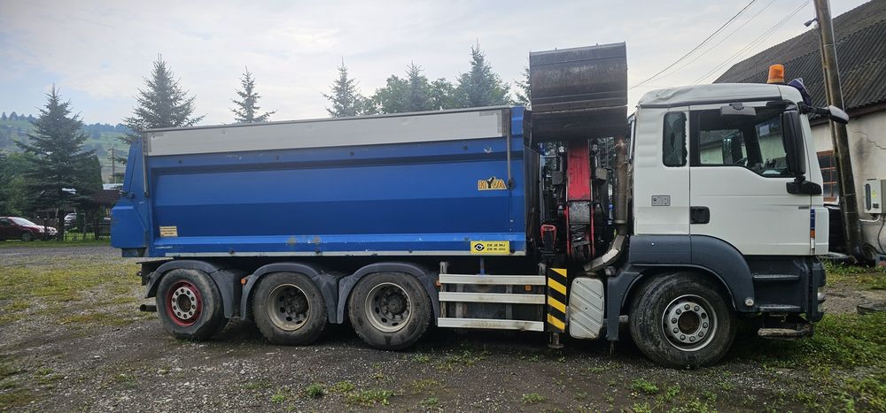 MAN TGS 35.400 Basculanta cu macara