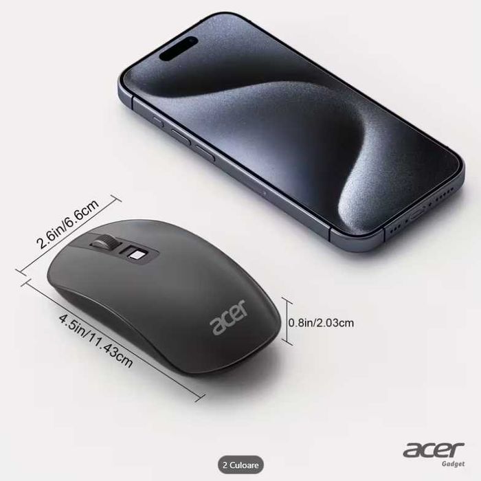 Mouse Wireless USB subțire ACER 2.4G