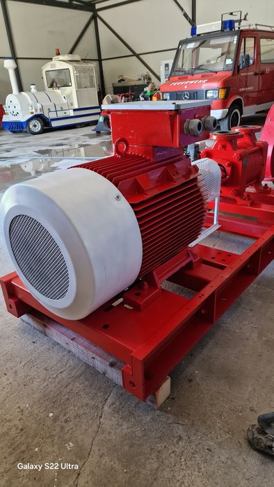 Motopompa irigati balastiera electrice / Diesel KSB 3 Sertare Presiune 17.5 bar / 75 kw Stoc 10 buc
