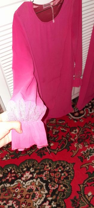 Шифон двойка астарли енгида козлари бор запахли олди