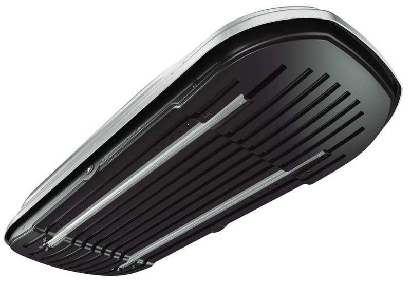 Автобокс багажник HAKR Magic Line 370 сив мат за кутия автомобил