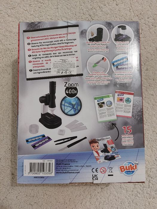 Детски Микроскоп Buki Sciences 400 zoom