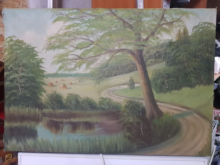 Vand tablouri pictate in ulei si semnate