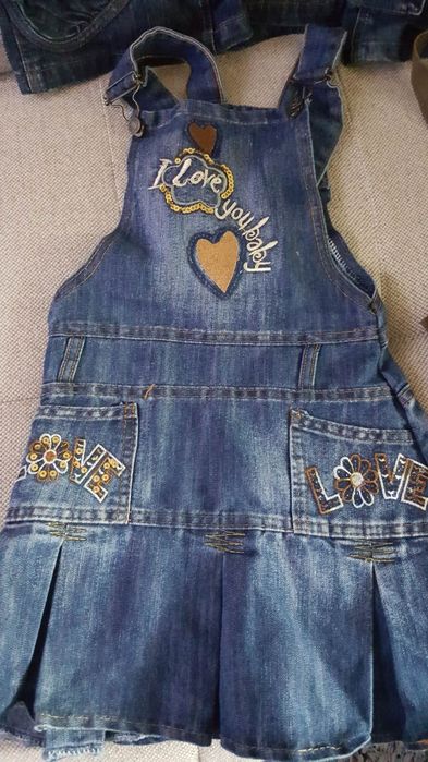 Sarafane blugi 4-5 ani