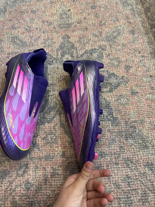 Ghete de fotbal F50 League Lamine Yamal LL FG/MG marimea 38