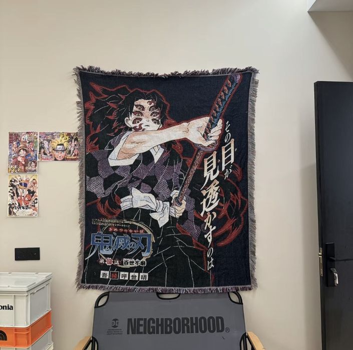 Аниме ковер «Клинок рассекаюший демонов» Кокушибо