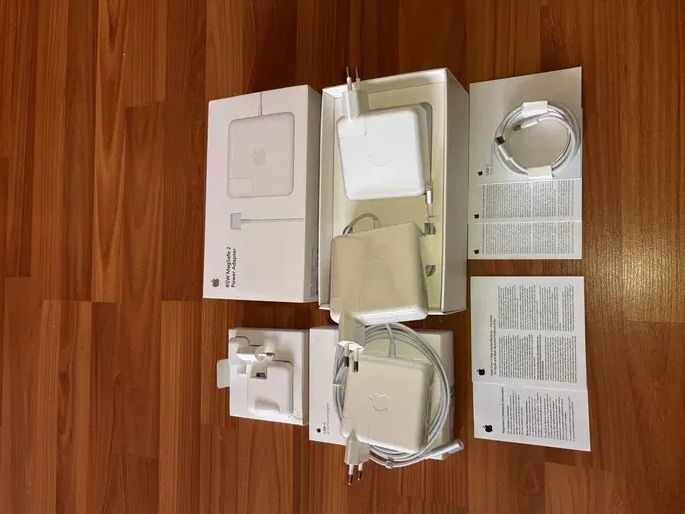 к макбуку для Magsafe или от Type-c Зарядка, блок питания, щнур .