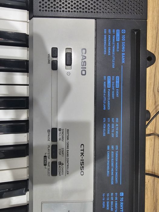 Синтезатор casio ctk-1550