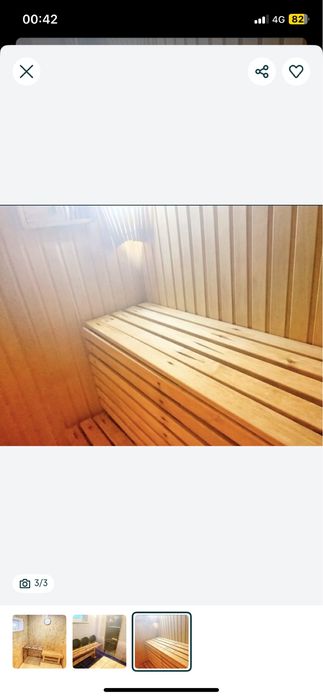 Частная баня 1000 тг