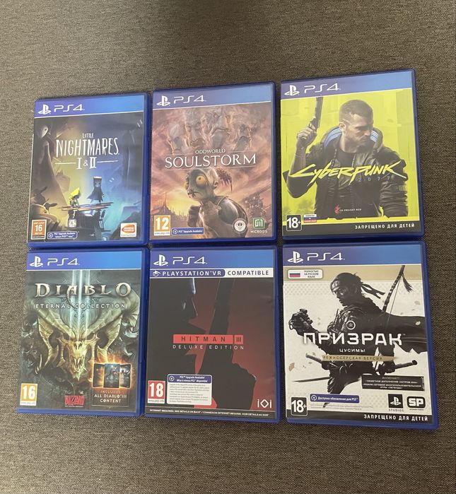 Продам диски ps4 ps5 топ игры пс4 пс5