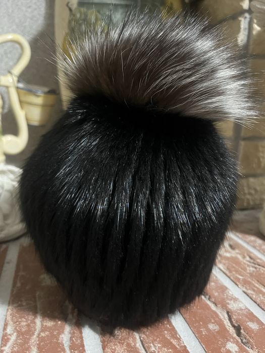 Vand caciulă de blană naturală