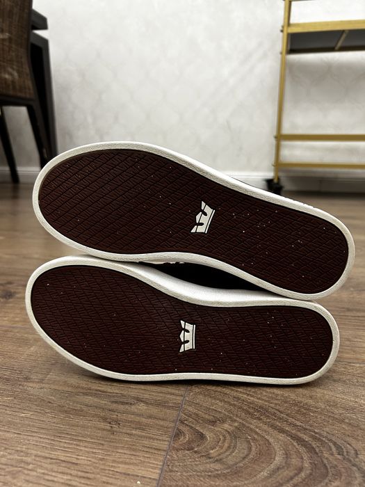 Кеды SUPRA бордовые