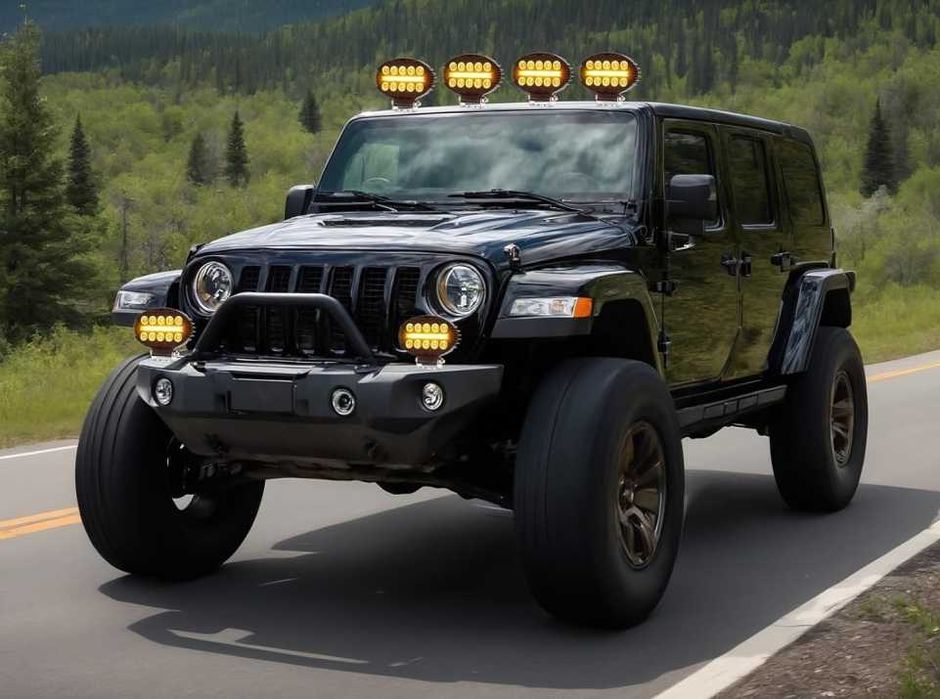 Висок клас LED Диоден Боен фар за трактори ATV мотокари камиони Елипса