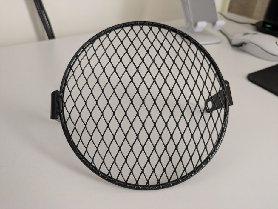 Grila protectie far motocicleta 16cm 6.5inch