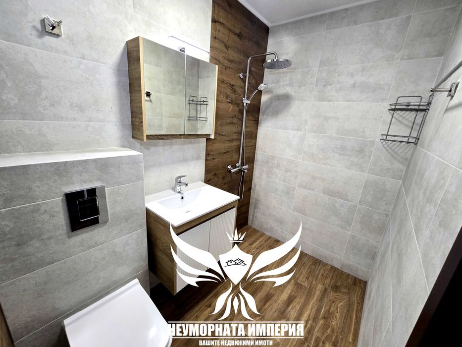 Под наем нов тристаен 80кв., 3 ет. в гр.Асеновгрд, център