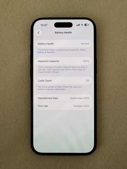 Iphone Air 256GB LL/A E-SIM