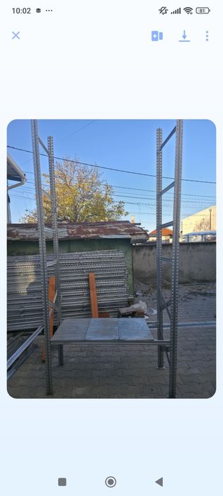 Стелажи масивни 3 метра височина