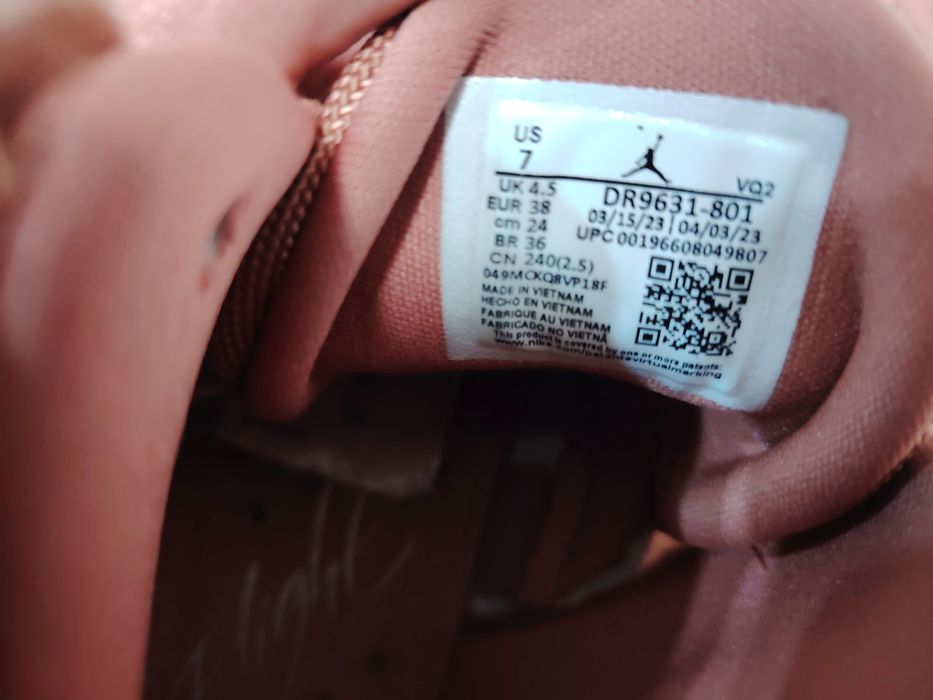 Nike air Jordan 38 номер