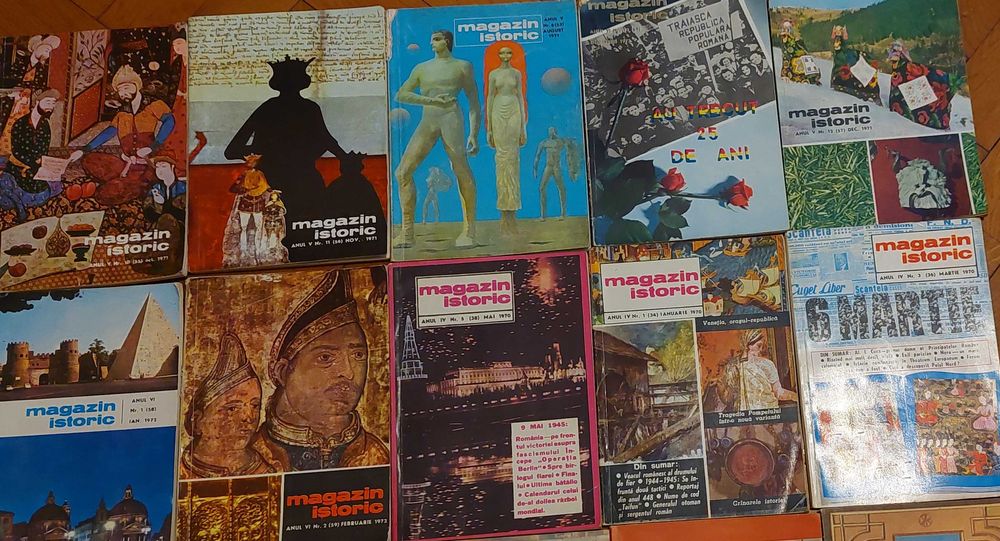 Lot 20 carti Magazin Istoric anii 70-90