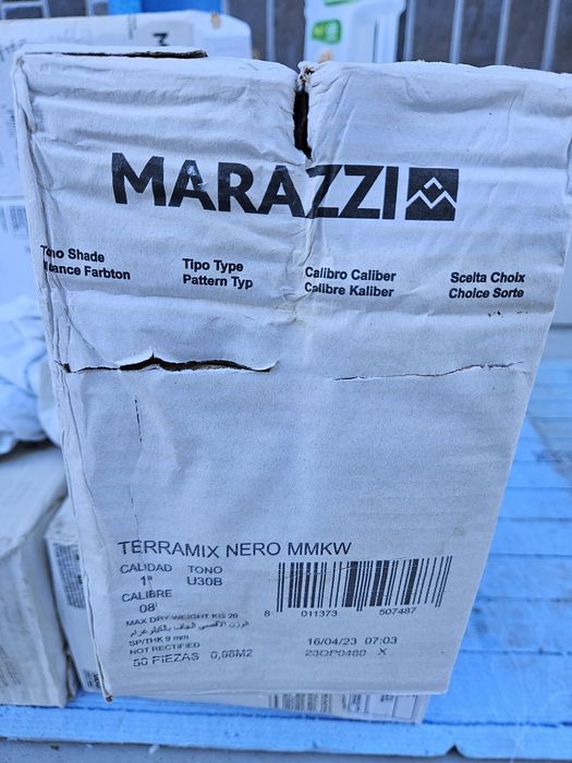 Caramida Aparenta Klinker Marazzi Teramix Nero