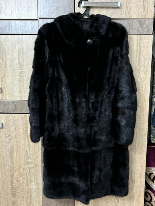 Шуба норковая 46