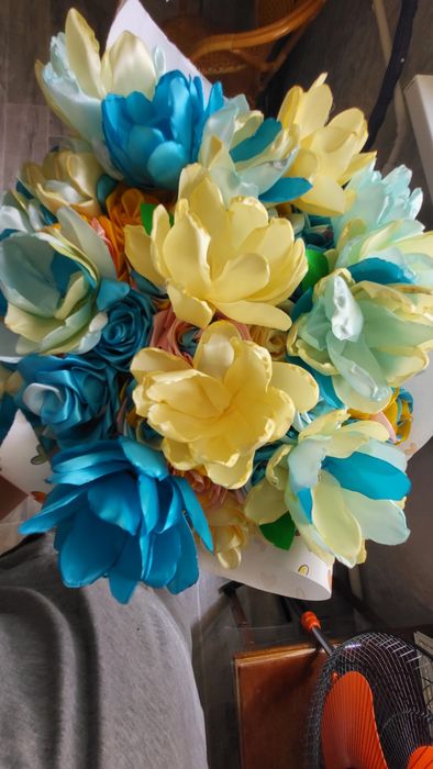 Цветы букеты ручной работы