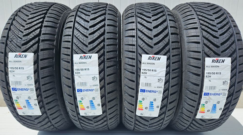 195/50 R15, 82H, RIKEN (by Michelin), Anvelope all season M+S