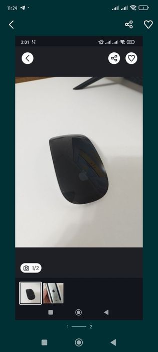 Magic Mouse 2 black мышка