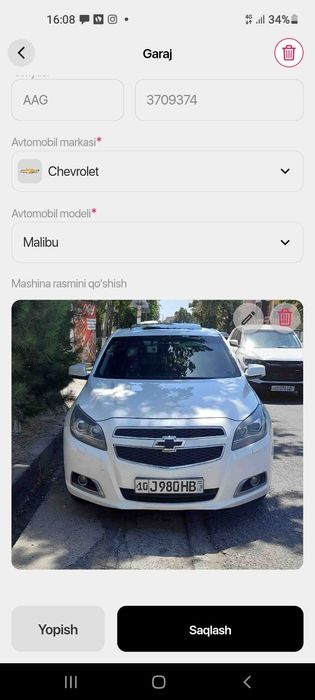 Malibu 1 pozitsia