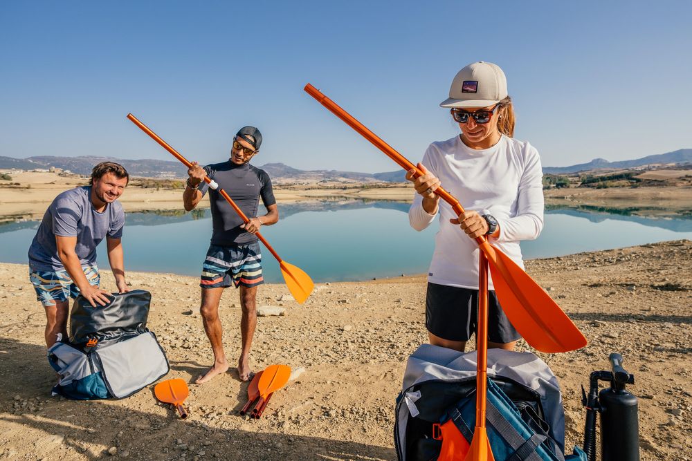 Padelă Caiac/Packraft - produs resigilat - (SecondHand) Decathlon