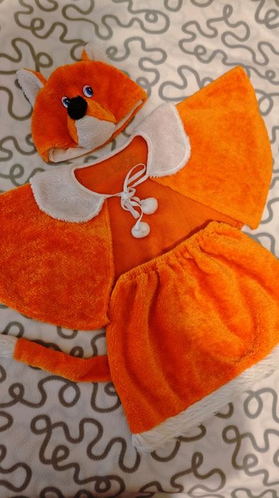 Костюм Лиса для девочки на утренник