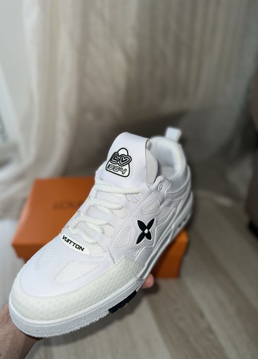 Louis Vuitton LV Skate White *Orice marime* *Full Box* (nu BALENCIAGA, Amiri, Dior, Gucci)