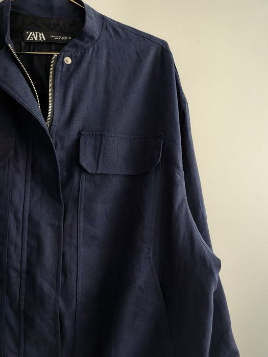 ZARA пролетен бомбър от лен р-р ХС