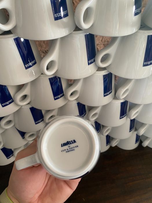Лаваца / Lavazza оригинални чаши за капучино нови