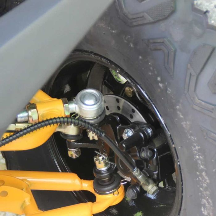 Бензиново АТВ/ATV 250cc/250 кубика RockHunter с лебедка Black/Yellow