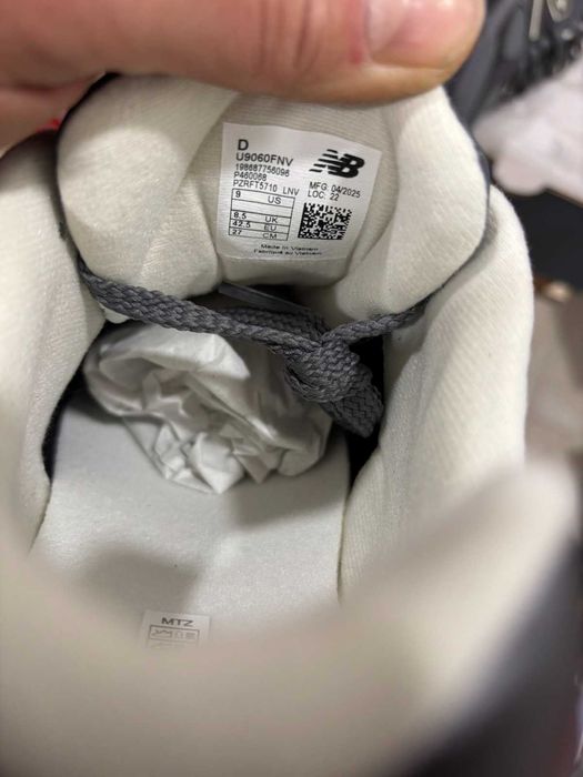 New Balance - 9060 Men Shoes - Grey №42.5,43 Оригинал Код 353