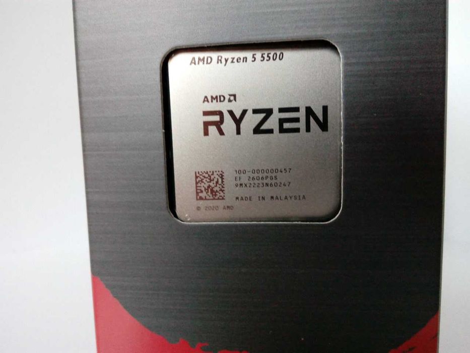 AMD Ryzen 5 5500  запечатанный + кулер AMD  (BOX версия)