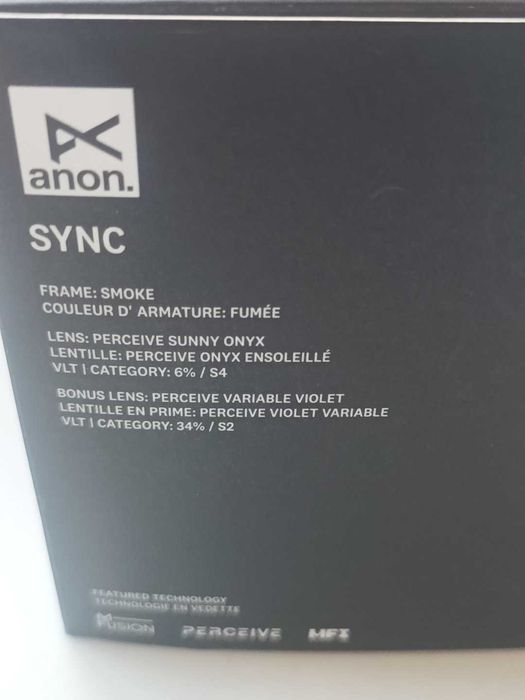 ANON Sync goggles маска за сноуборд / ски нова