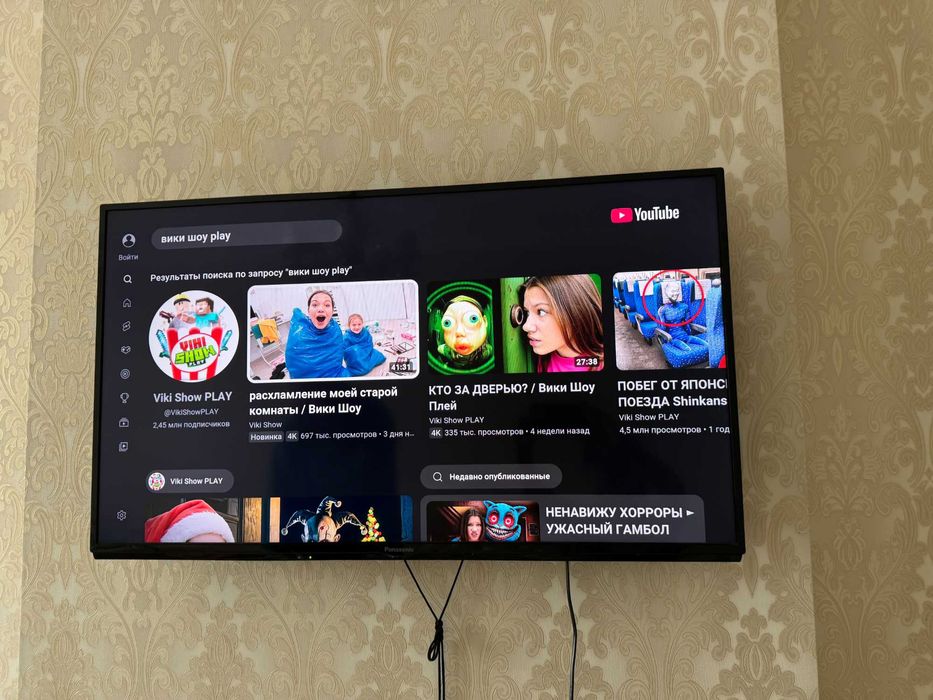 Телевизор Panasonic Смарт ТВ диагональ 106см