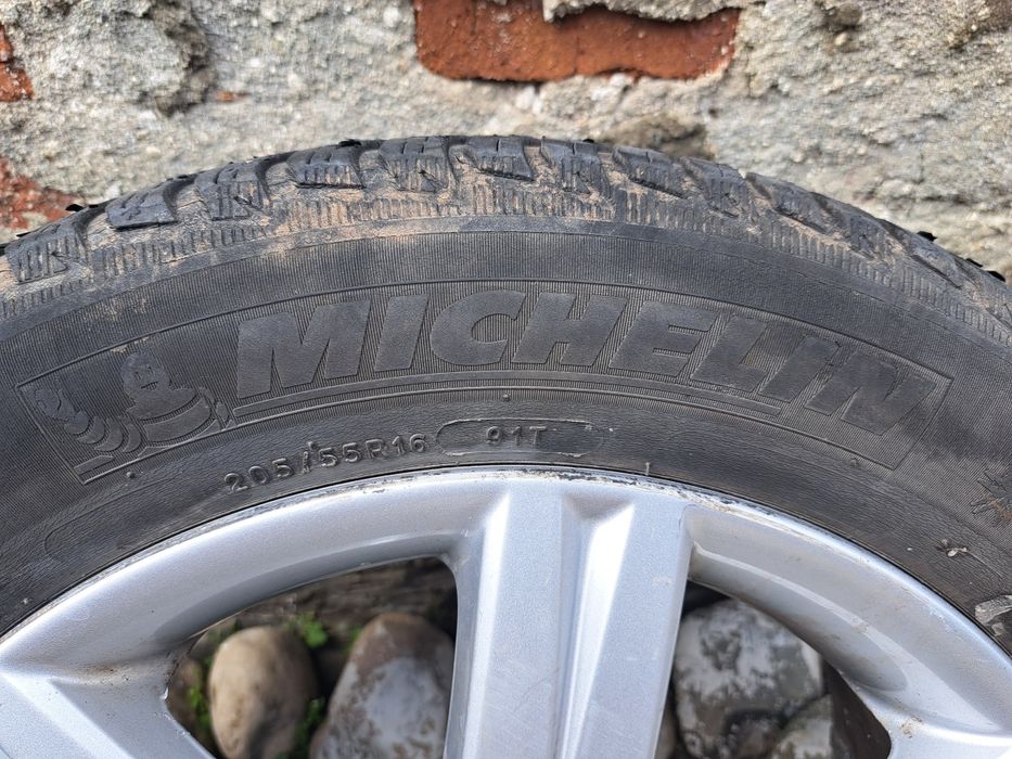 Vand jante + cauciucuri 5x112 R16