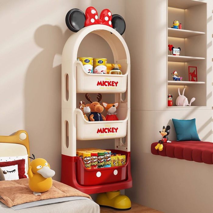 Детская  этажерка камод  Mikki mouse для спальной  детской комнаты