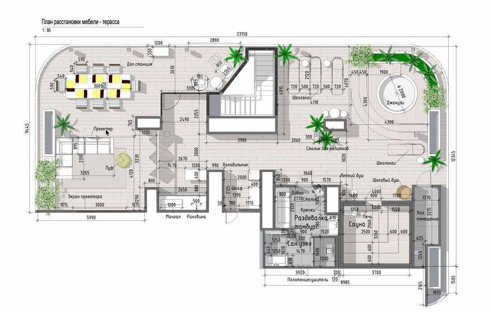 U TOWER Продажа 5/26+27/27 356м² VIP CLASS Терраса  300м² в  подарок