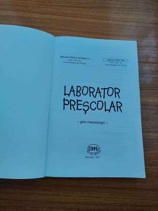 Carte pentru învățământul prescolar