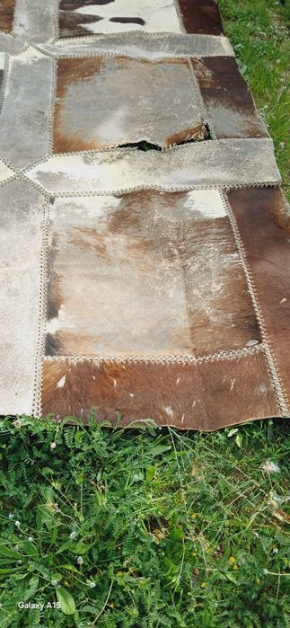 Килим от естествена телешка кожа